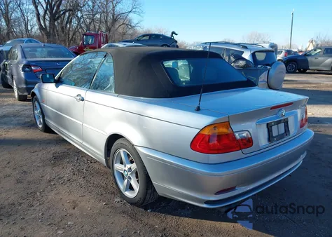 2002 BMW 325Ci from USA, damaged, VIN WBABS33422PG87141